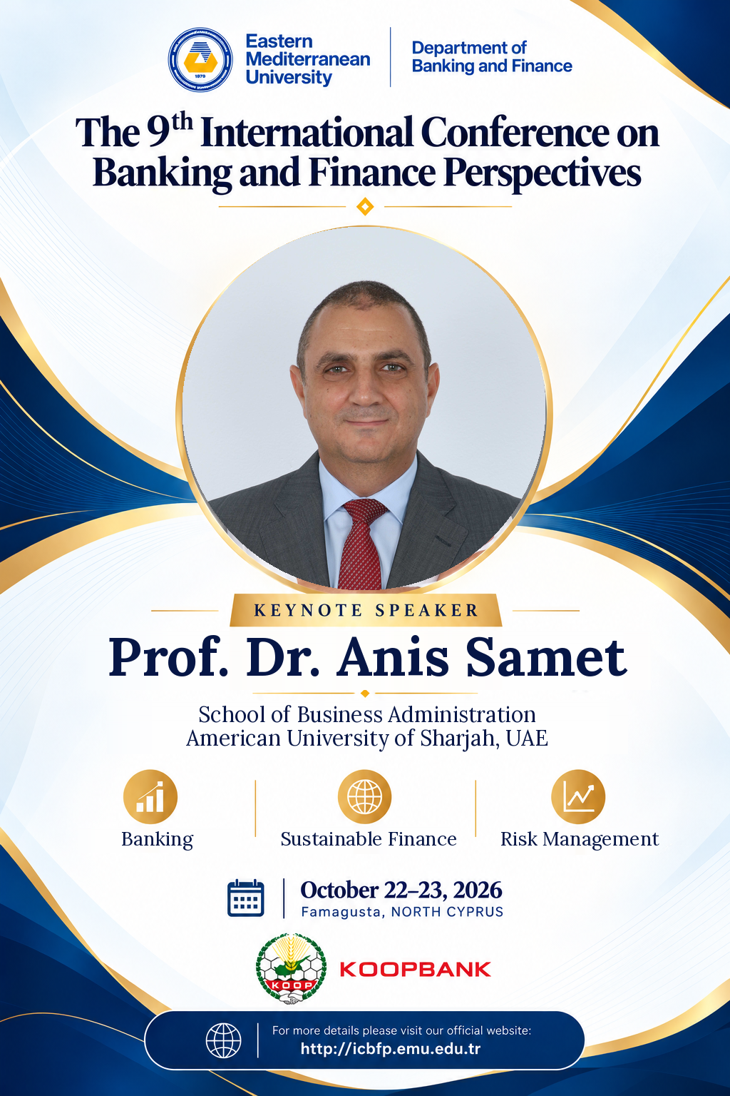 ICBFP 2026 Keynote Speaker - Prof. Dr. Anis Samet
