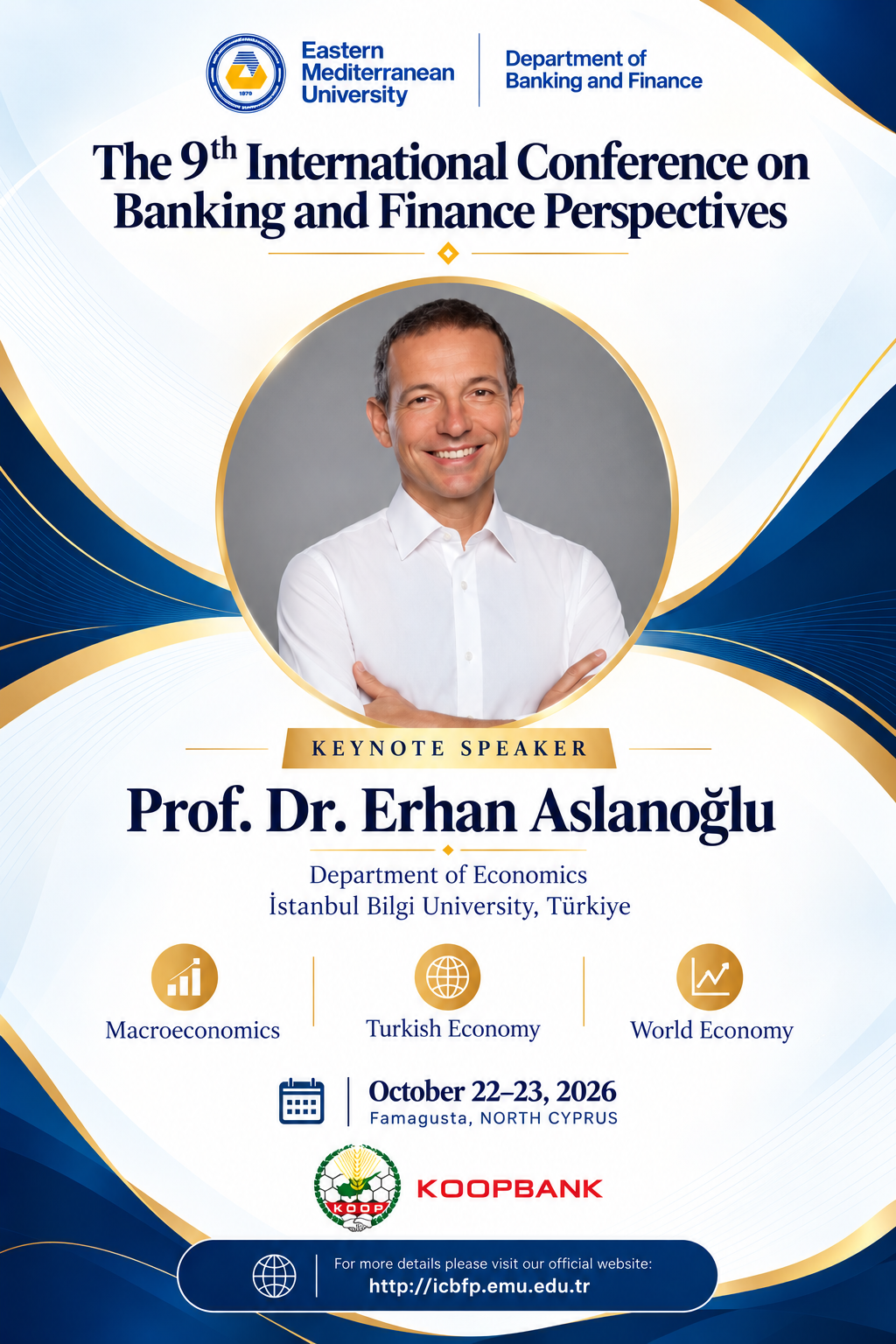 ICBFP 2026 Keynote Speaker - Prof. Dr. Erhan Aslanoğlu